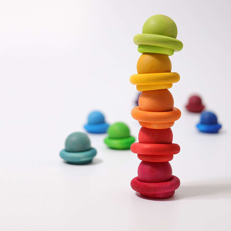 Grimm's Small Rainbow Balls 12pcs
