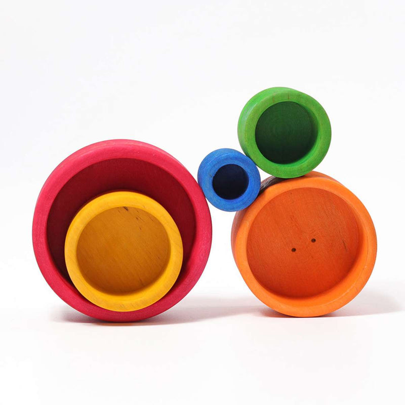 Grimm's Red Set of Bowls