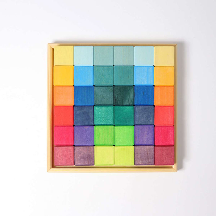 Grimm's Rainbow Mosaic Building Set