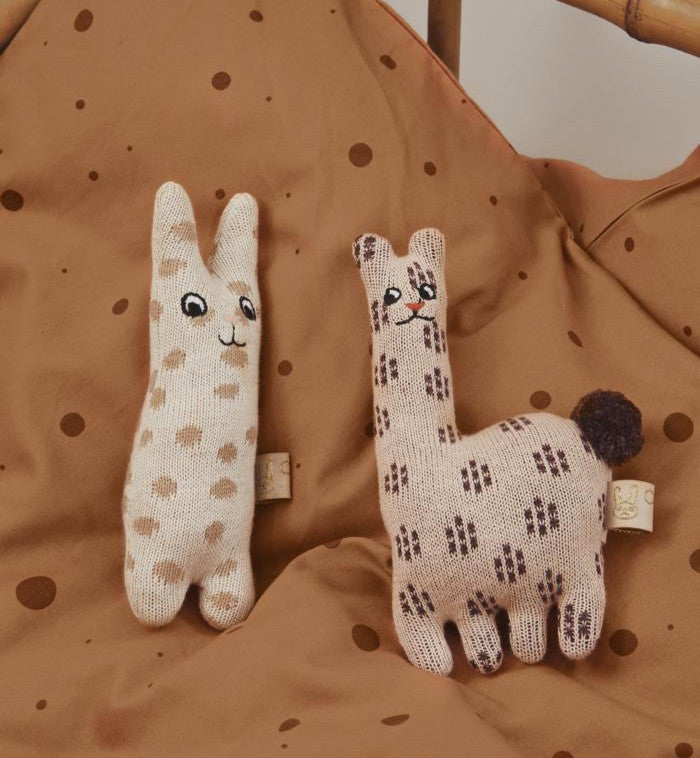 OYOY Rattle Lama (Rose)