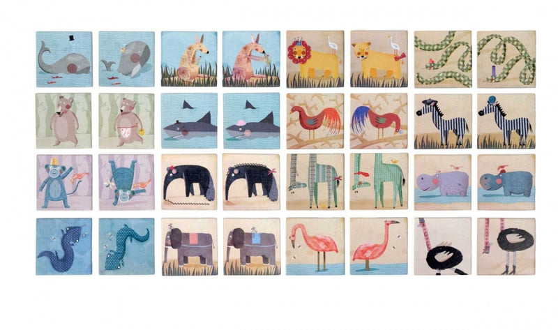 Londji Wild Animals Memory Game