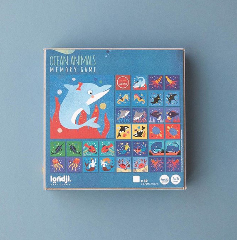 Londji Ocean Animals Memory Game