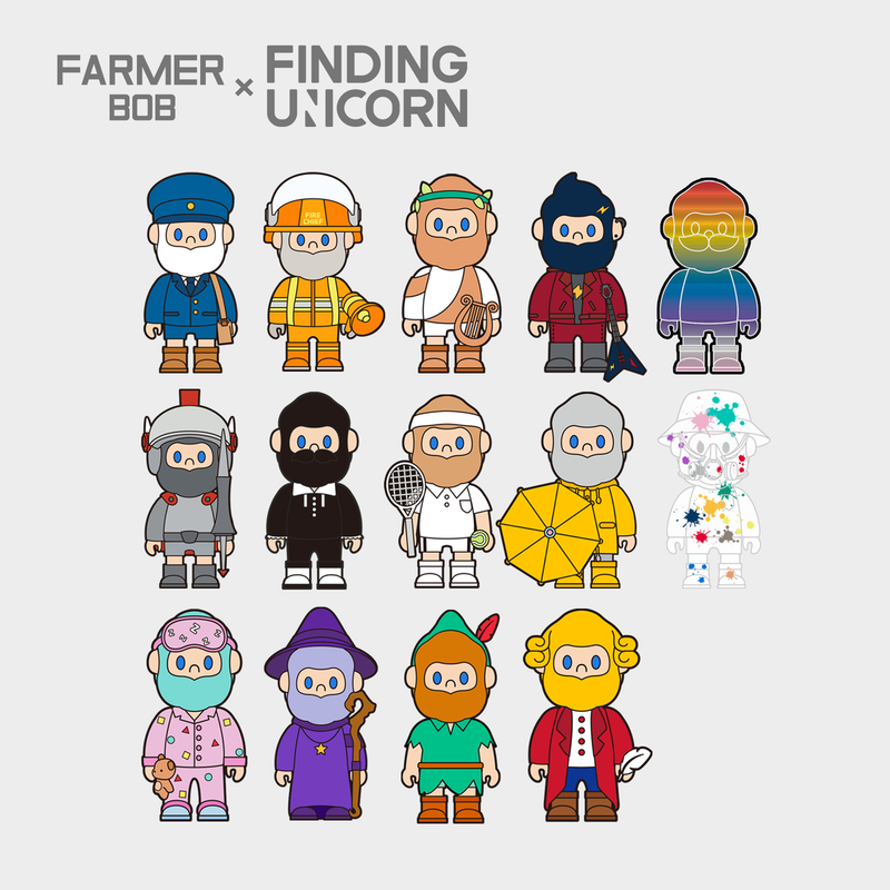 Farmer Bob Color Series Badge