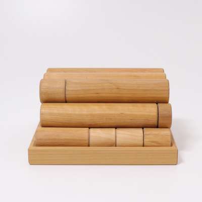 Grimm's Building Rollers, Natural Large