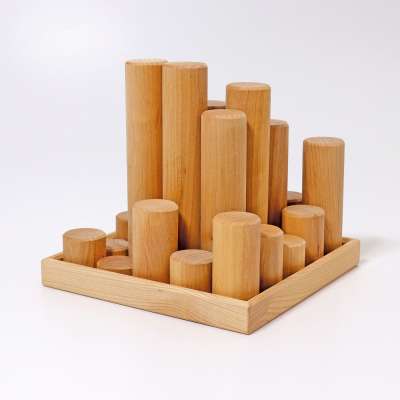 Grimm's Building Rollers, Natural Large