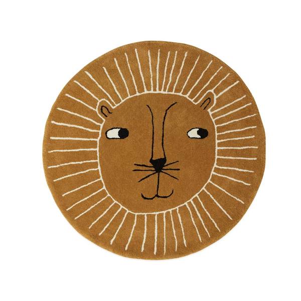 OYOY Lion Rug  (Caramel)