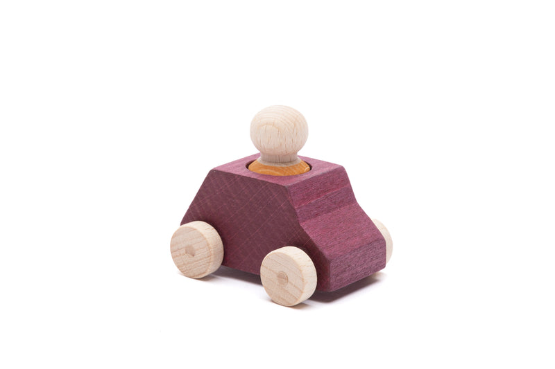 Lubulona Car Plum with Ochre Figure
