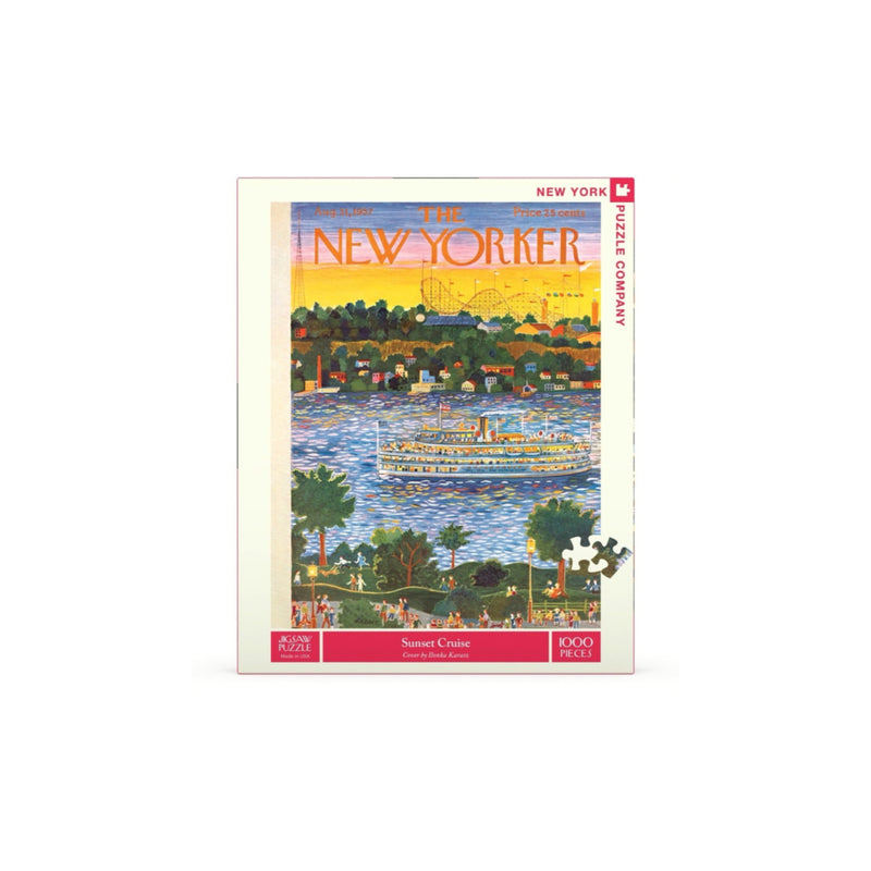 New York Puzzle - Sunset Cruise | 1000 Piece Puzzle