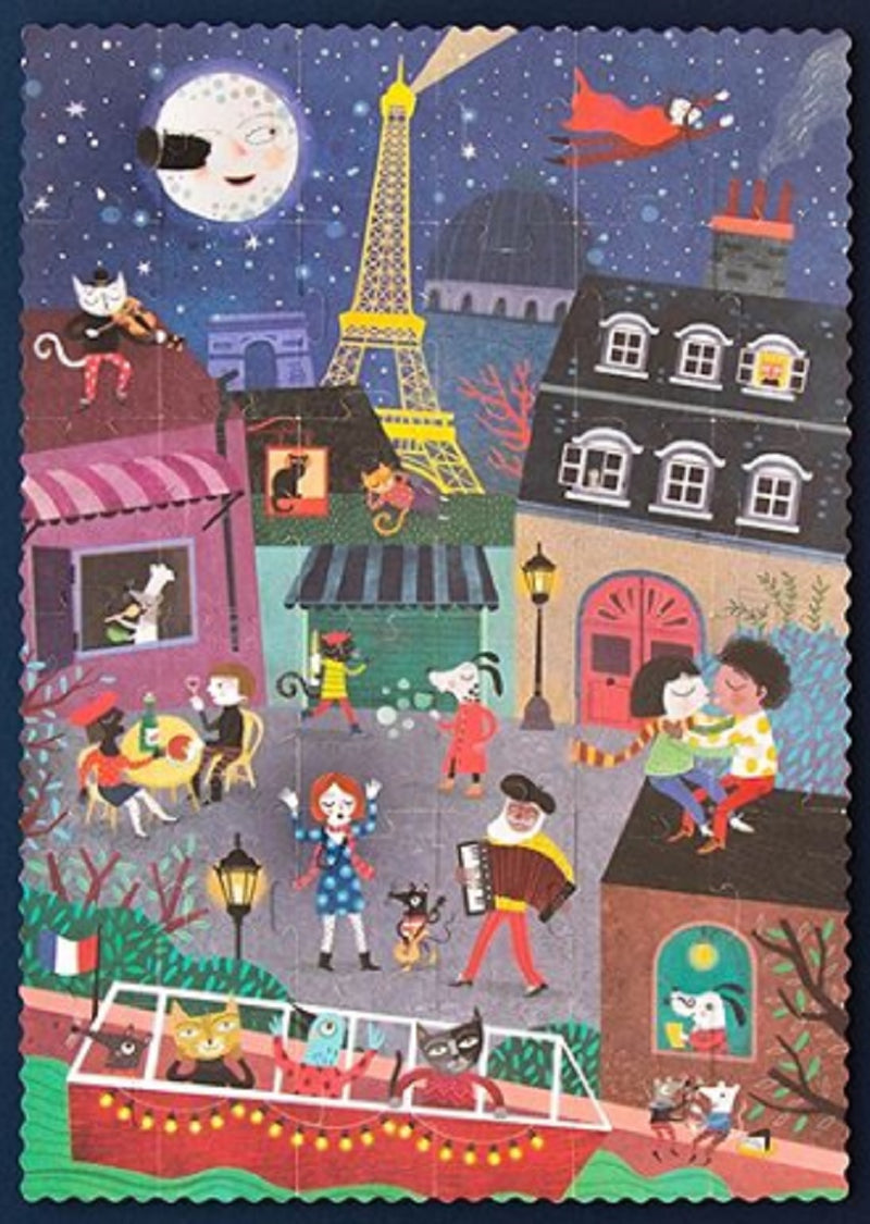 Londji Night & Day In Paris Puzzle