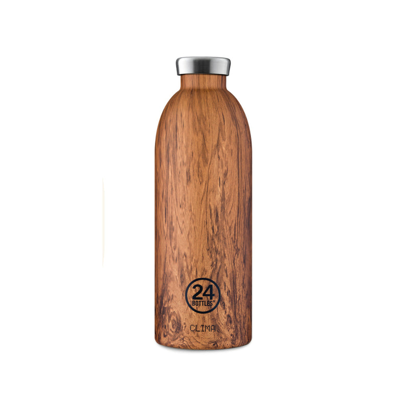 24Bottles Clima Bottle Sequoia Wood