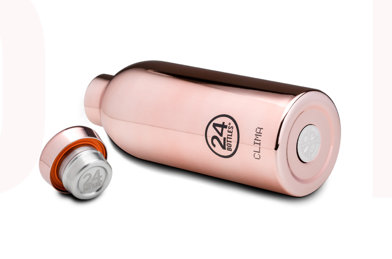 24Bottles Clima Bottle Rose Gold