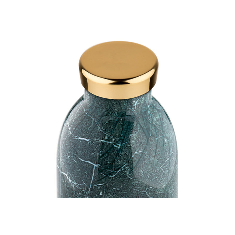 24Bottles Clima Bottle Green Marble 500ml