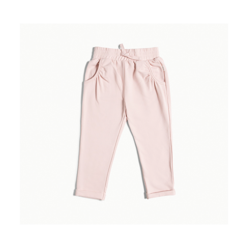 Pink Jogger with Ruching Details