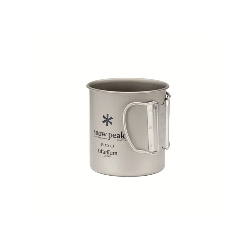 Snow Peak Titanium Single Wall 600 Mug