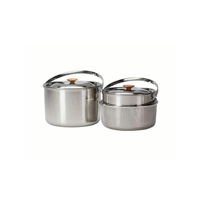 AL Dente Cookset - Stainless Steel 3-Piece Cookware