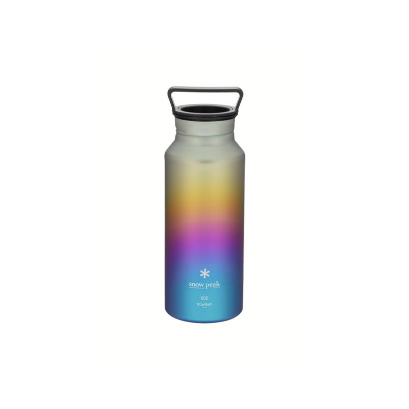 Snow Peak Titanium Aurora Bottle Rainbow - 800ml