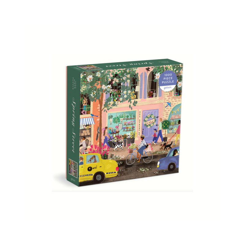 Galison: Spring Street 1000 Piece Jigsaw Puzzle