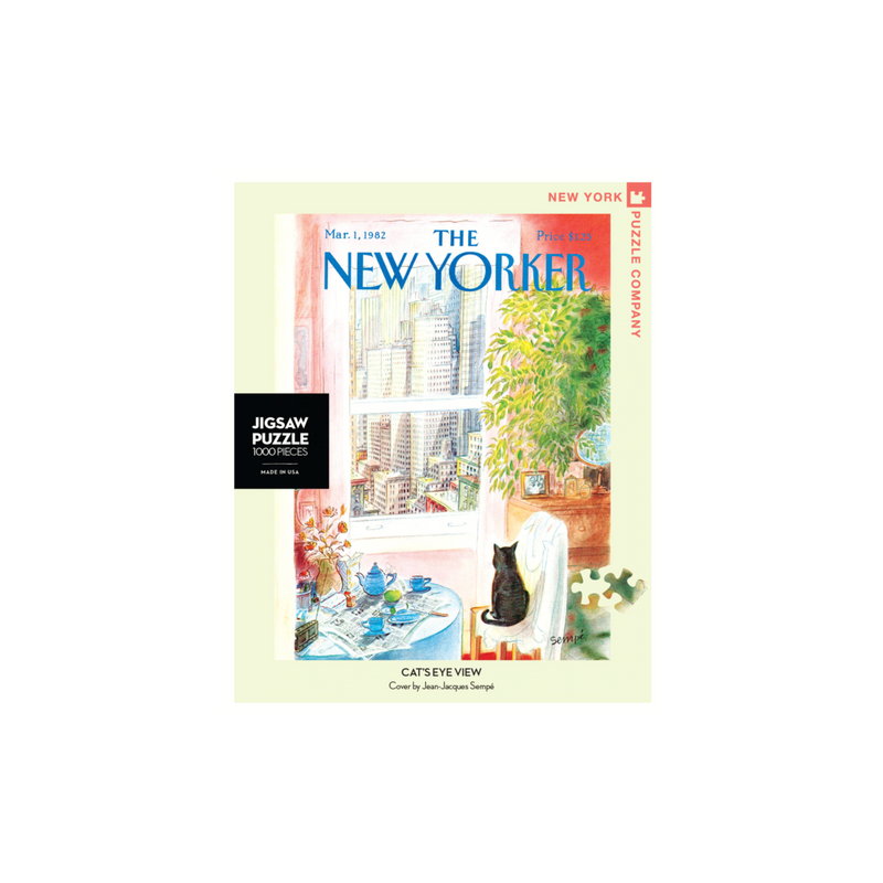 New York Puzzle - Cat's Eye View 1000 Piece Puzzle