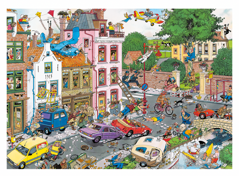 Jan van Haasteren - Friday the 13th (1000 Pieces)