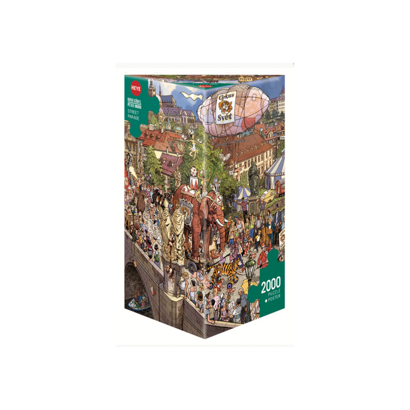 Heye Göbel & Knorr, Street Parade, 2000 Pieces