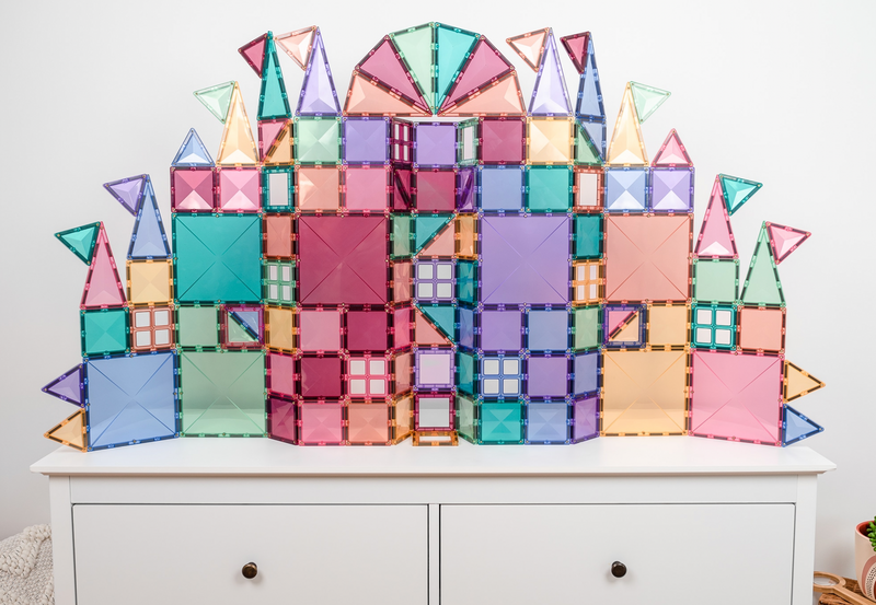 Connetix 120 Piece Pastel Creative Pack