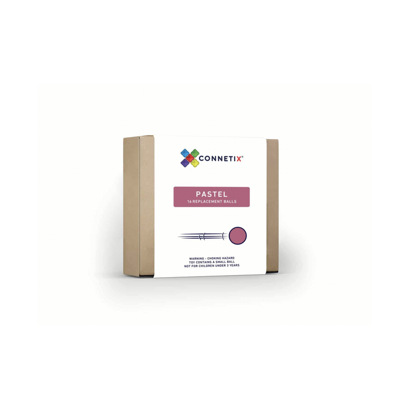 Connetix 16 Pc Pastel Replacement Ball Pack