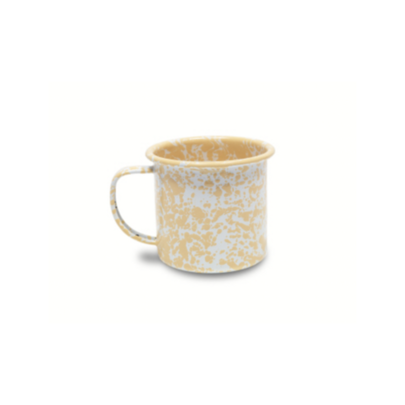 Crow Canyon Splatter Enamelware 12 oz Mug