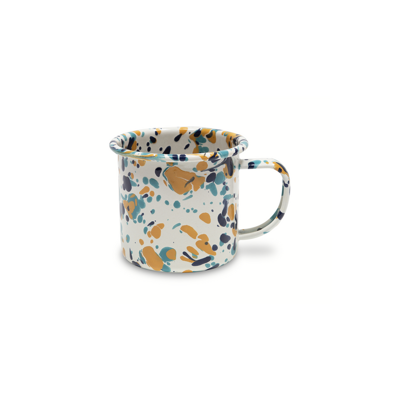 Crow Canyon Catalina Enamelware 12 oz Mug