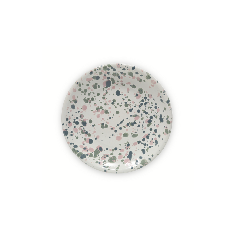 Crow Canyon Catalina Enamelware Coupe Salad Plate