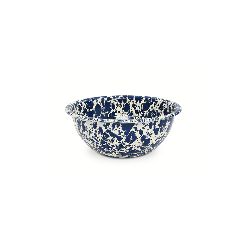 Crow Canyon Splatter Enamelware 20 oz Cereal Bowl