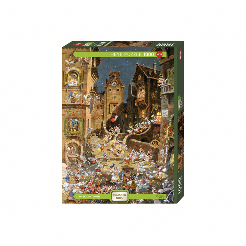 Heye Romantic Town, By Night, 1000 Pieces