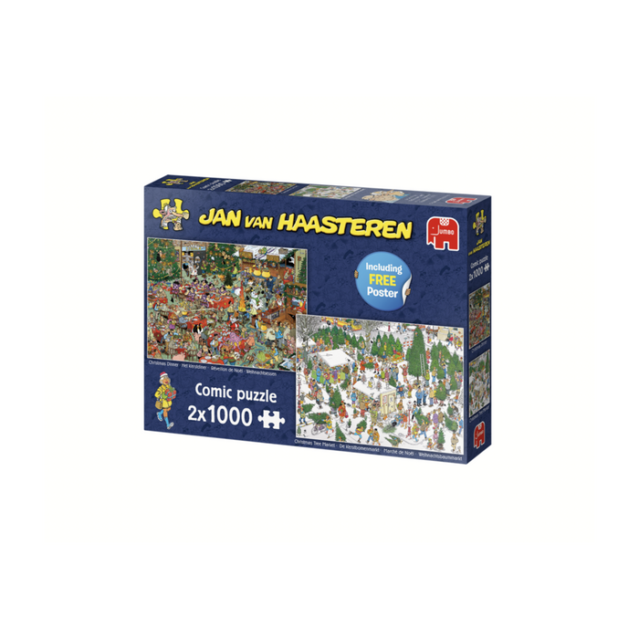 Jan van Haasteren, Christmas Gifts (2×1000 pieces)