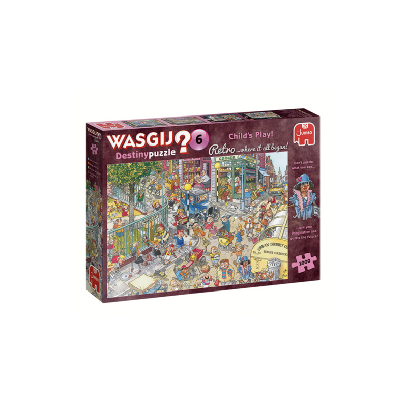 Wasgij Retro Destiny 6 - Child's Play! (1000 Pieces)