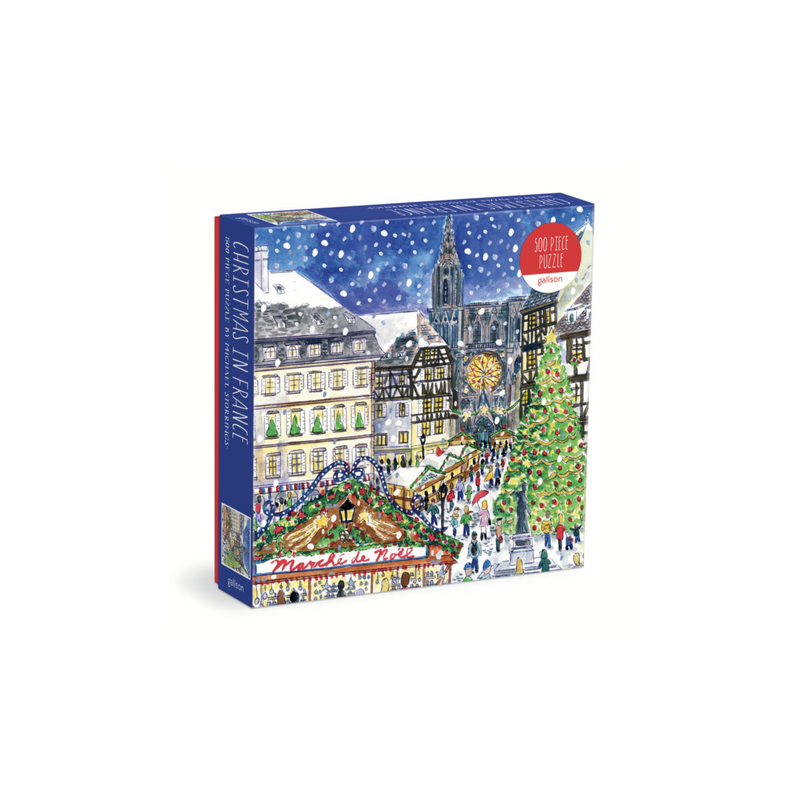Galison: Christmas in France 500 Piece Puzzle