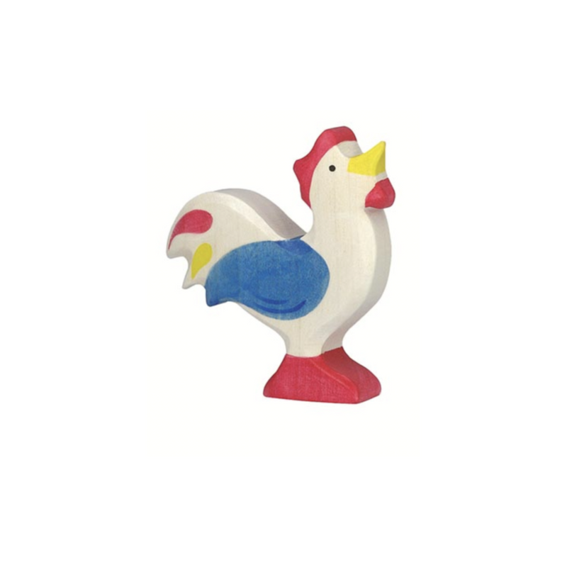 Holztiger Rooster, Blue