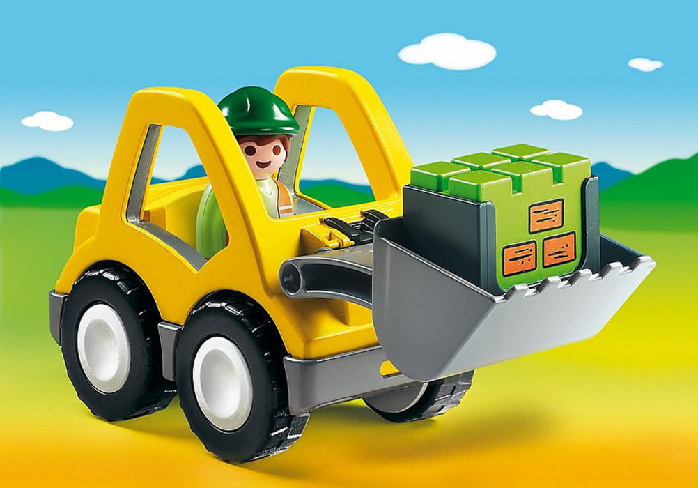 Playmobil 1.2.3 Excavator