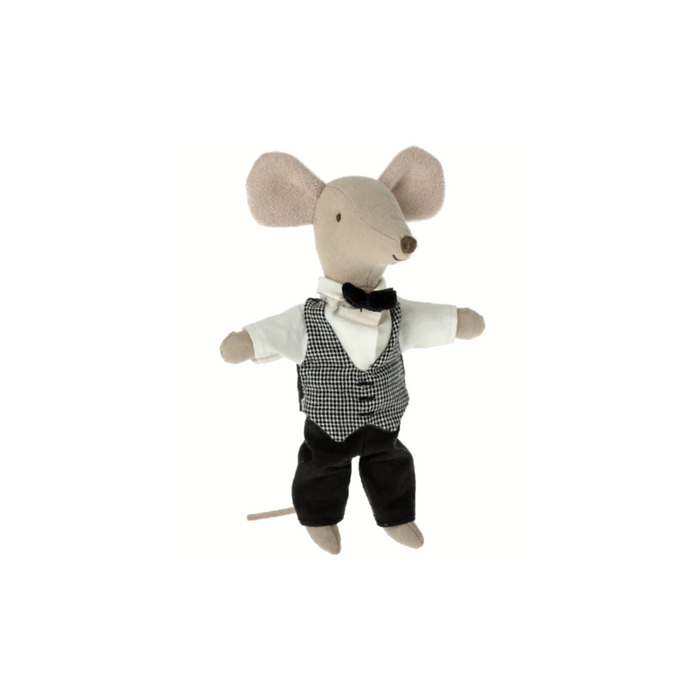 Maileg Waiter Mouse, Big Sister/Brother