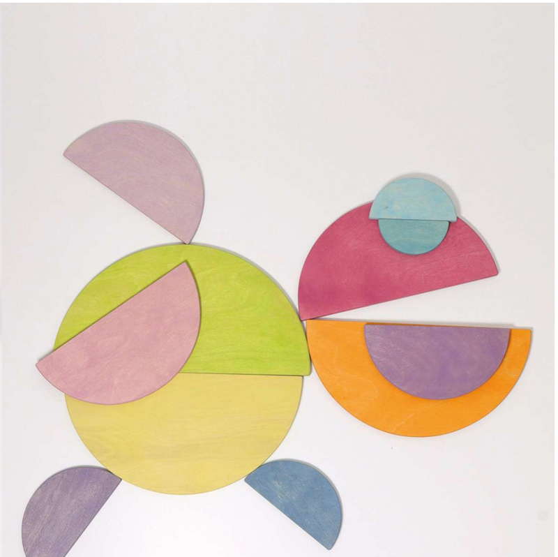 Grimm's Pastel Semi Circles