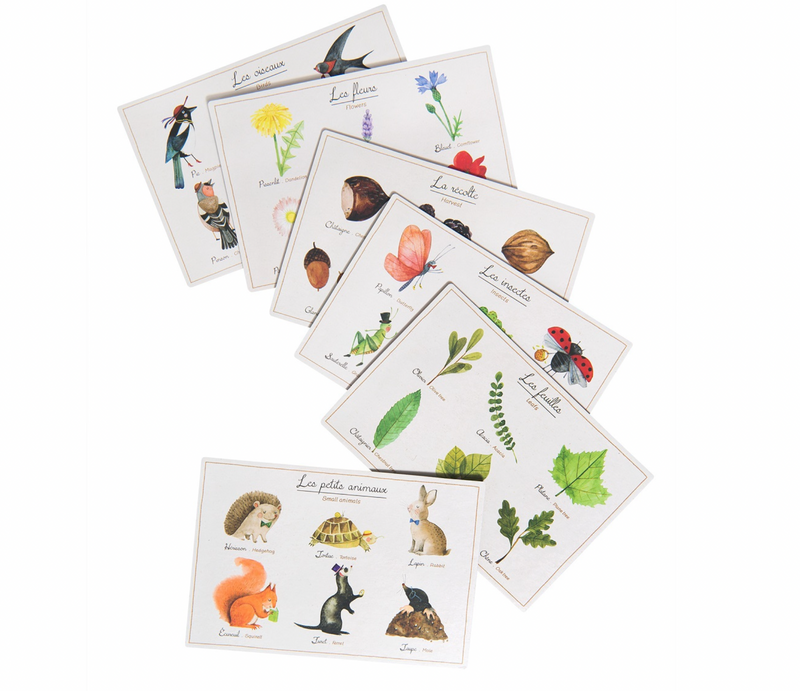 Moulin Roty Le Botaniste Nature Loto (bingo) game