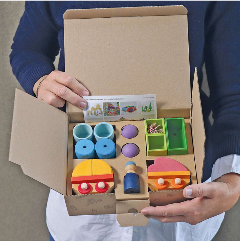 Grimm's Building Set Wooden Train