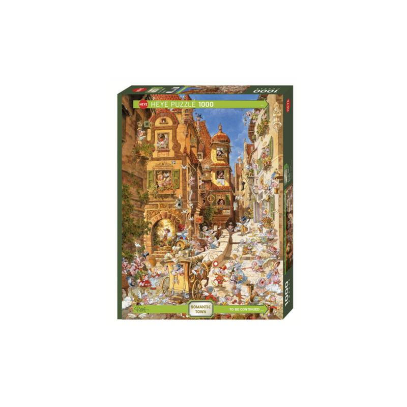 Heye Romantic Town, By Day, 1000 Pieces