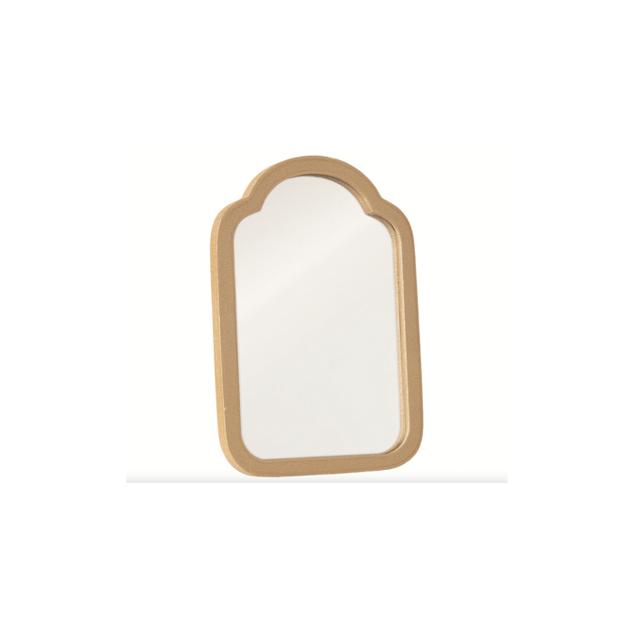 Miniature Gold Mirror