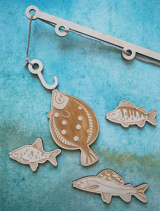 Plenty of Fish in The Sea Wooden Puzzle