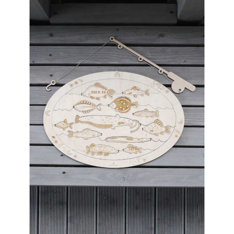 Stuka Puka Plenty of Fish in The Sea Wooden Puzzle
