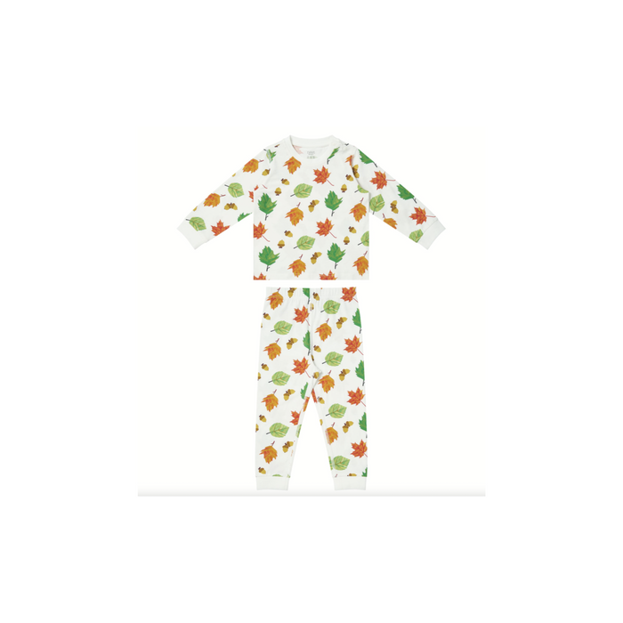Bamboo Cotton Two-Piece PJ Set - Eric Carle Autumn Leaves