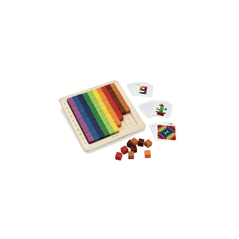 Plantoys 100 Counting Cubes - Unit Plus