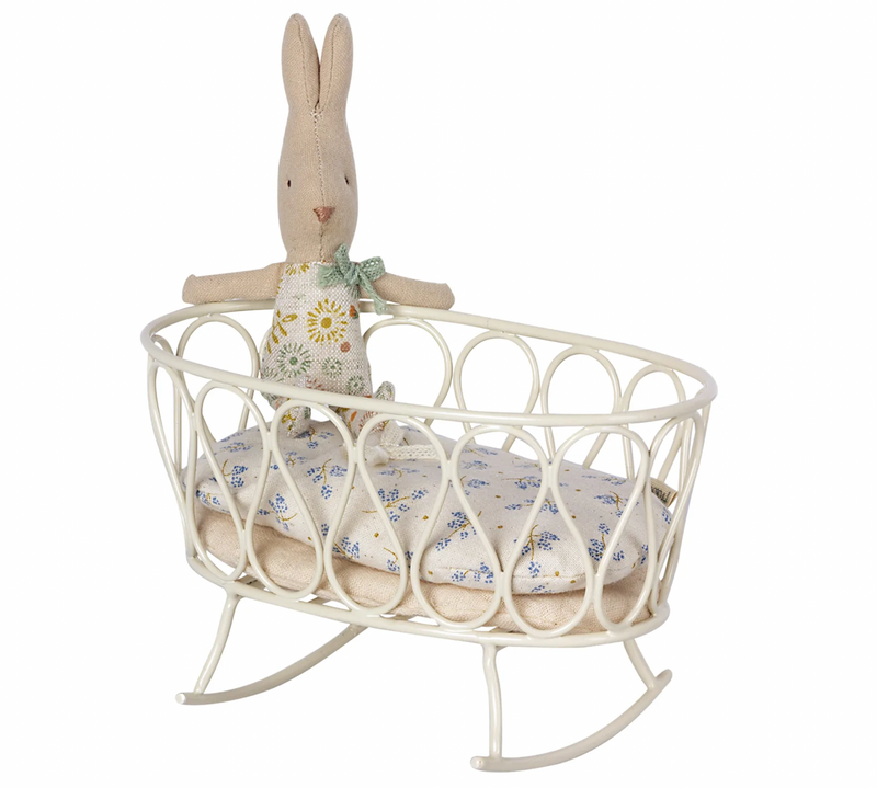 Maileg My Cradle with Sleeping Bag, Blue