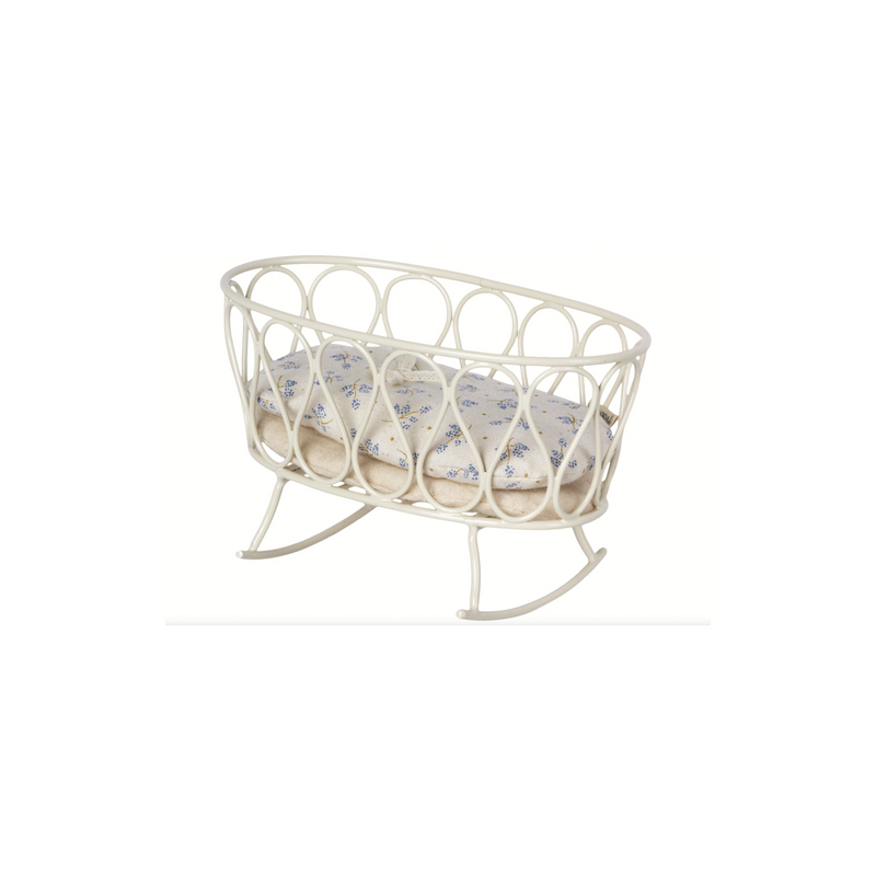 Maileg My Cradle with Sleeping Bag, Blue