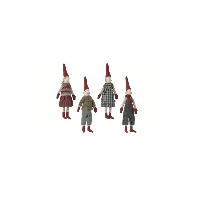 Maileg Mini Pixy, 4 assorted Mini Pixy, 4 assorted