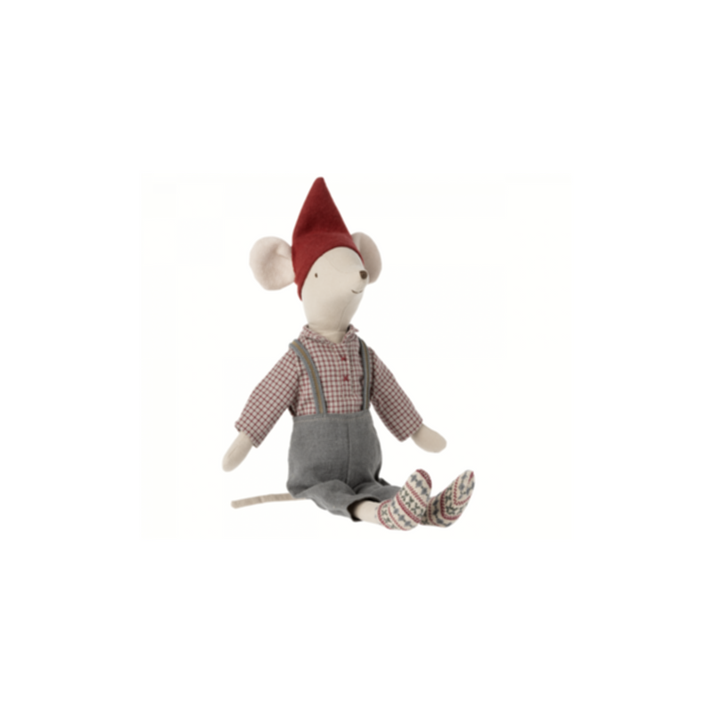 Maileg Medium Christmas Mouse, Boy